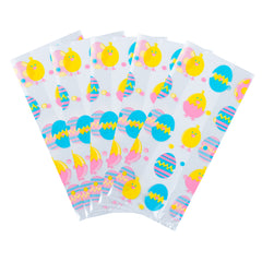 Bag Tek Plastic Candy Bag - Easter Chicks, Gusseted - 5
