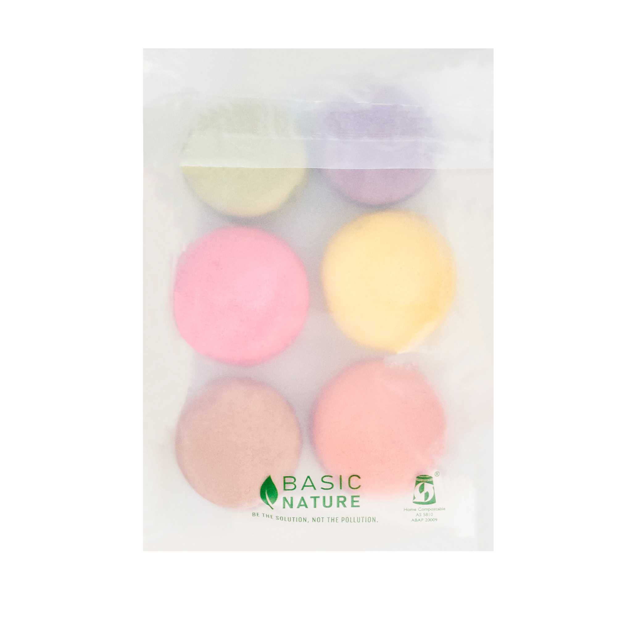 Basic Nature Translucent PLA Plastic / PBAT Lip and Tape Bag - Self-Sealing, Compostable - 6" x 4" - 5300 count box