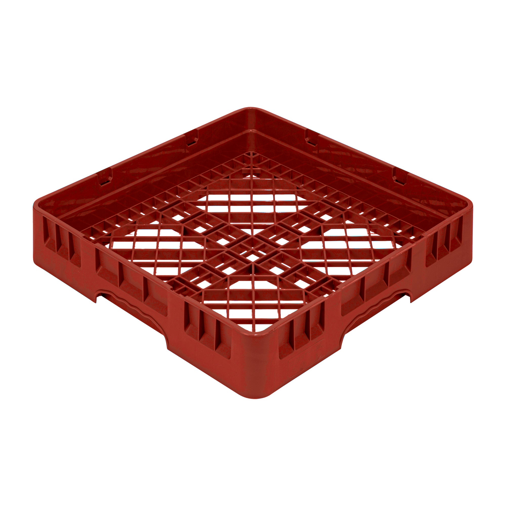 Clean Tek Professional Red Base Rack - with Closed Sides - 19 3/4