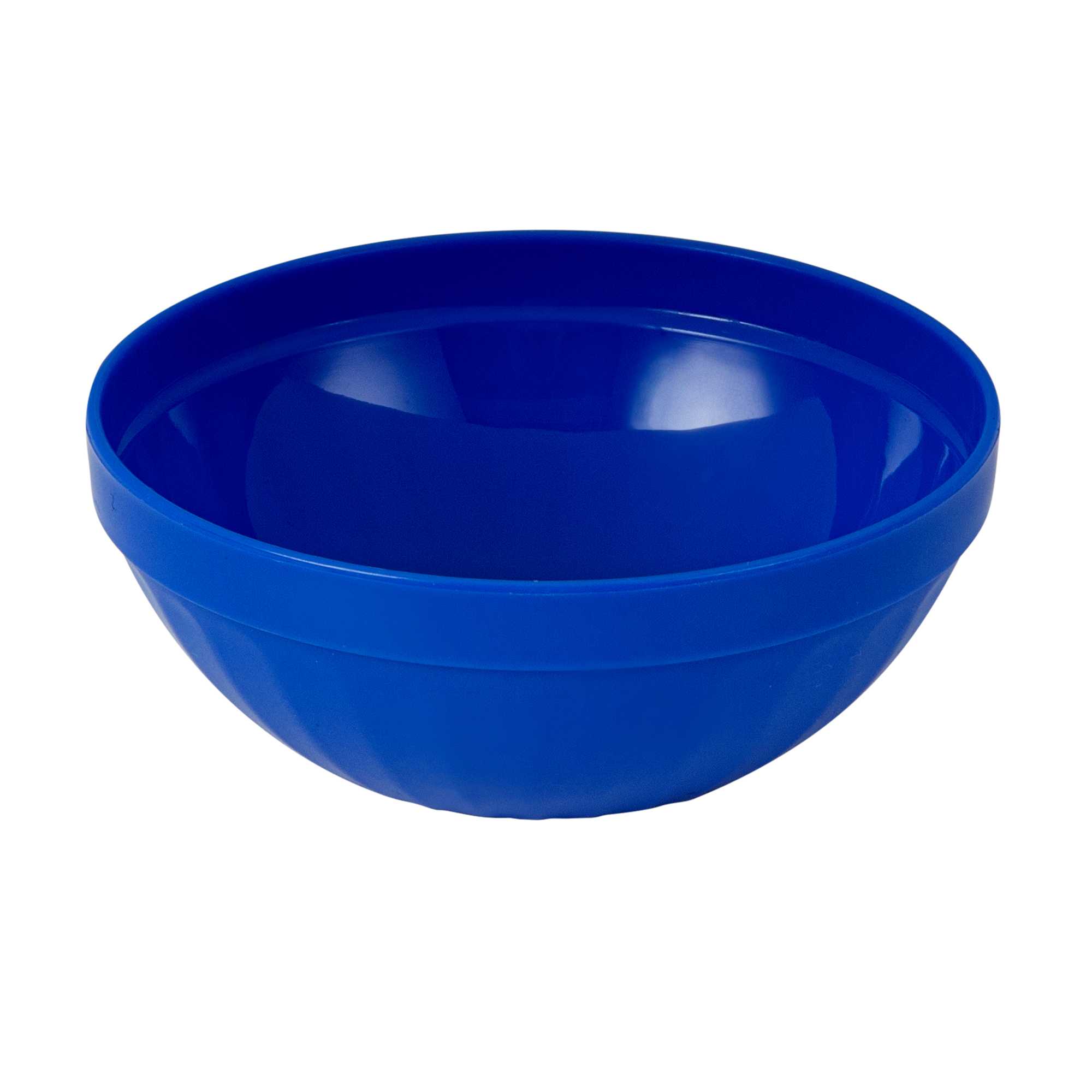 RW Kids 7 oz Round Blue Plastic Bowl - 4" x 4" x 7" - 10 count box