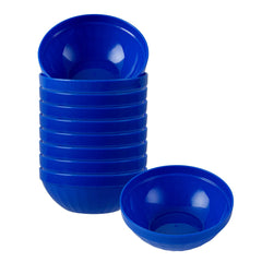 RW Kids 7 oz Round Blue Plastic Bowl - 4