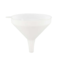 Met Lux 16 oz White Plastic Funnel - 5 3/4