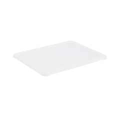 Met Lux Rectangle Clear Polypropylene Lid - Fits Half Size Pan - 12 3/4