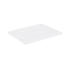 Met Lux Rectangle Clear Polypropylene Lid - Fits Half Size Pan - 12 3/4