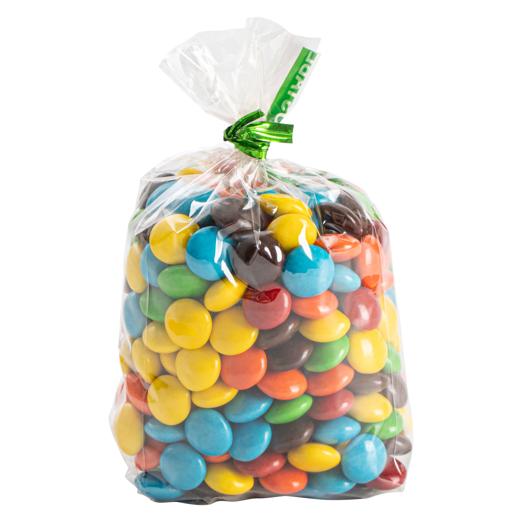 Basic Nature Clear Plastic Gusset Bag - Compostable, High Clarity, Heat Sealable - 2" x 1" x 5" - 100 count box