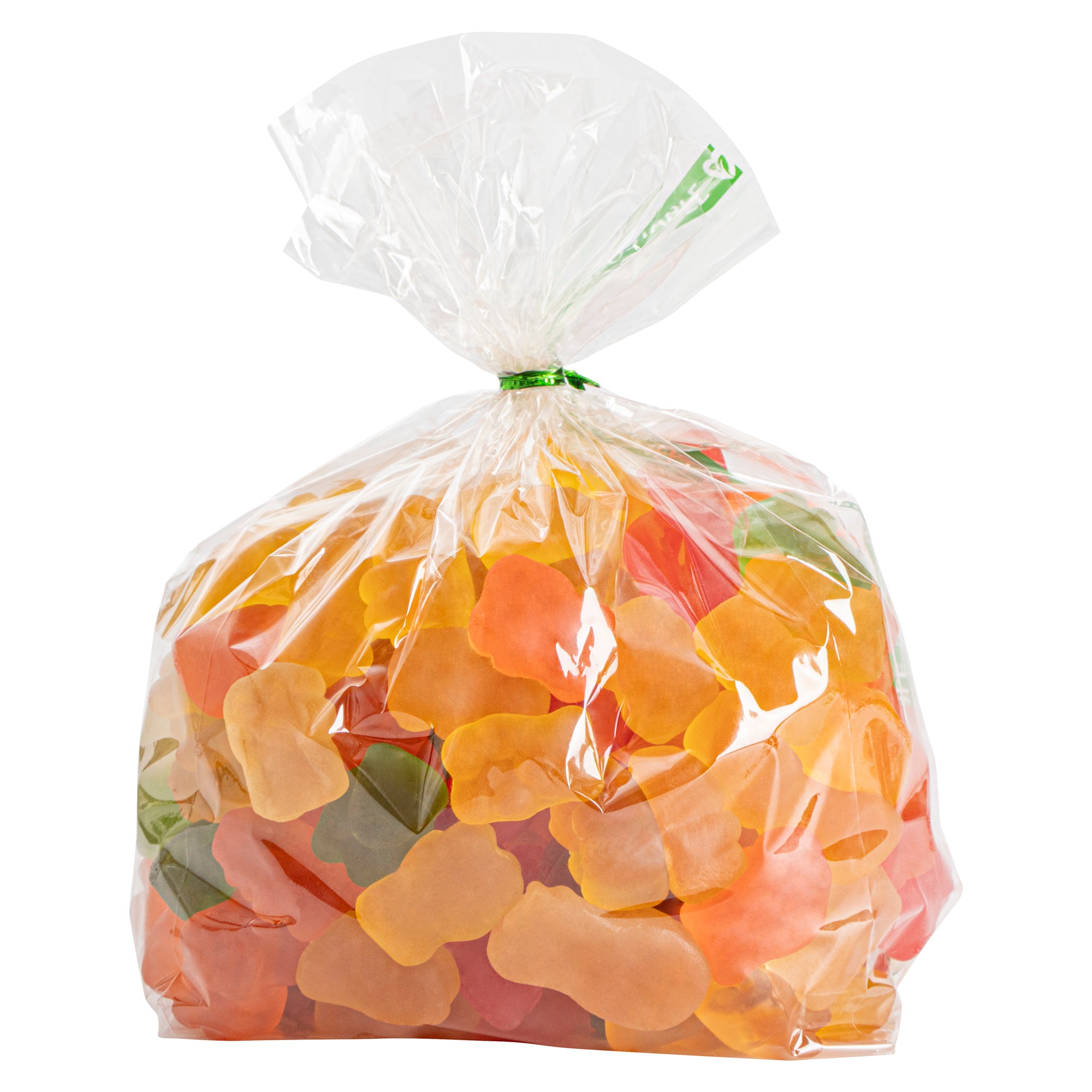 Basic Nature Clear Plastic Gusset Bag - Compostable, High Clarity, Heat Sealable - 4" x 2 1/4" x 8" - 100 count box