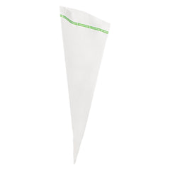 Basic Nature Clear Plastic Cone Bag - Compostable, High Clarity - 17