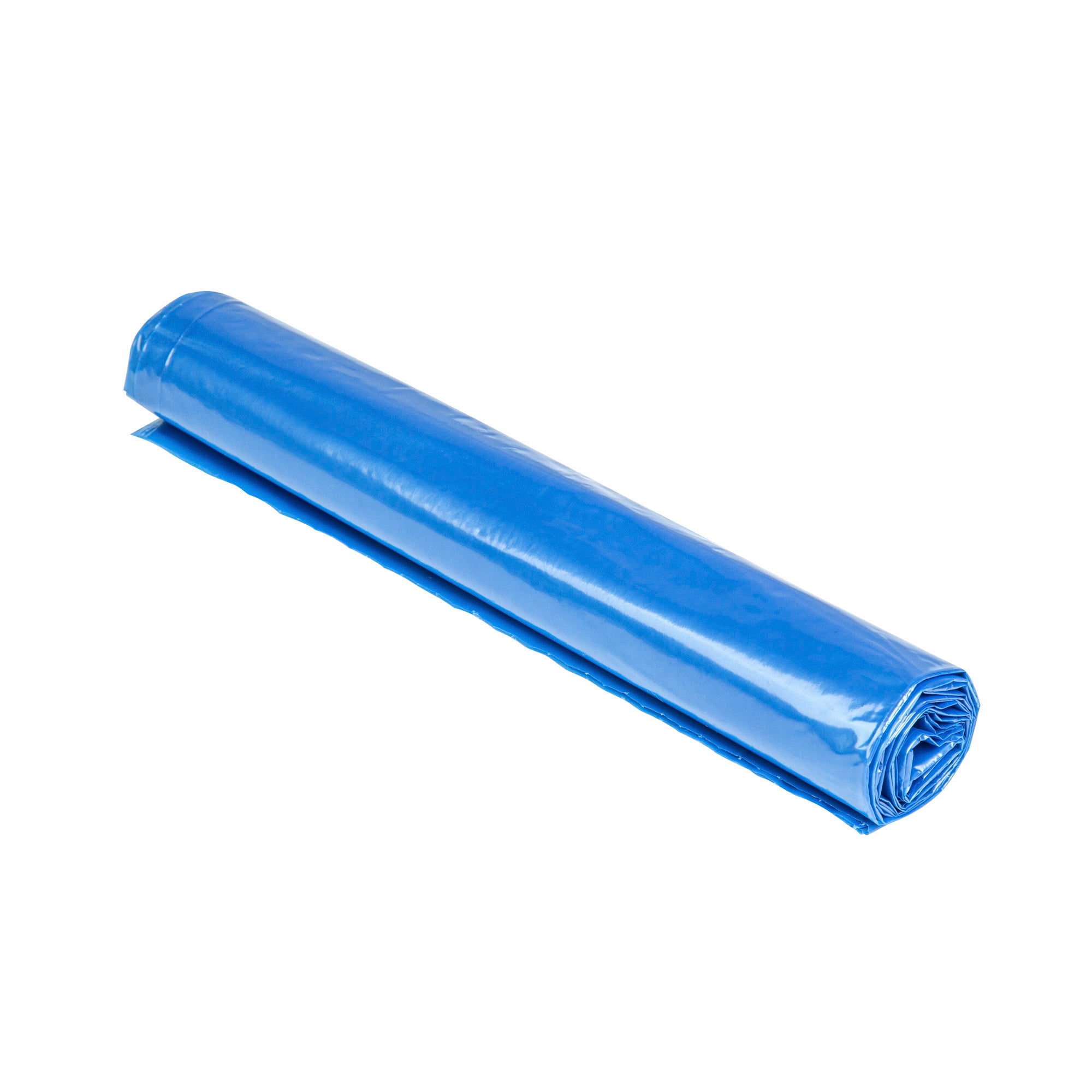 Clean Tek Professional 20 - 30 Gal Blue Plastic Recycling Trash Liner - Linear Low Density, 1 mil - 30" x 36" - 250 count box