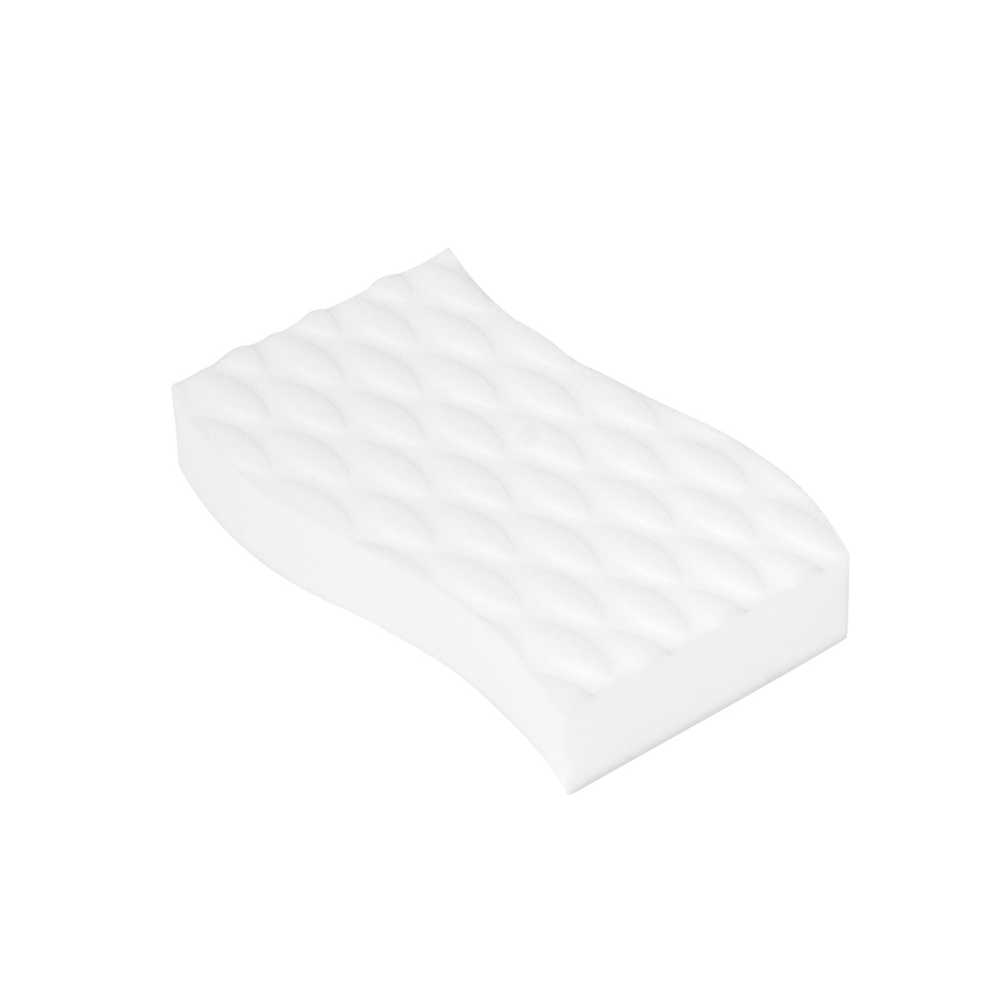 Clean Tek Professional Extra Power White Eraser Sponge - Textured - 4 1/2" x 2 1/2" x 3/4" - 60 count box