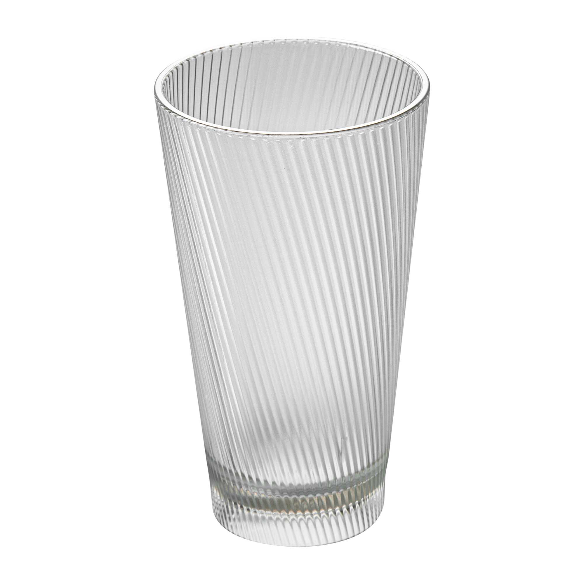 Bev Tek 16 oz Clear SAN Plastic Tumbler - 48 count box