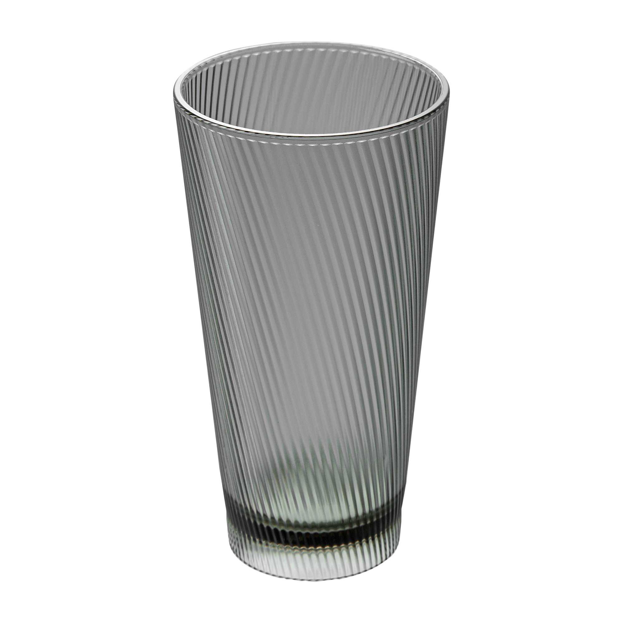 Bev Tek 20 oz Gray SAN Plastic Tumbler - 48 count box