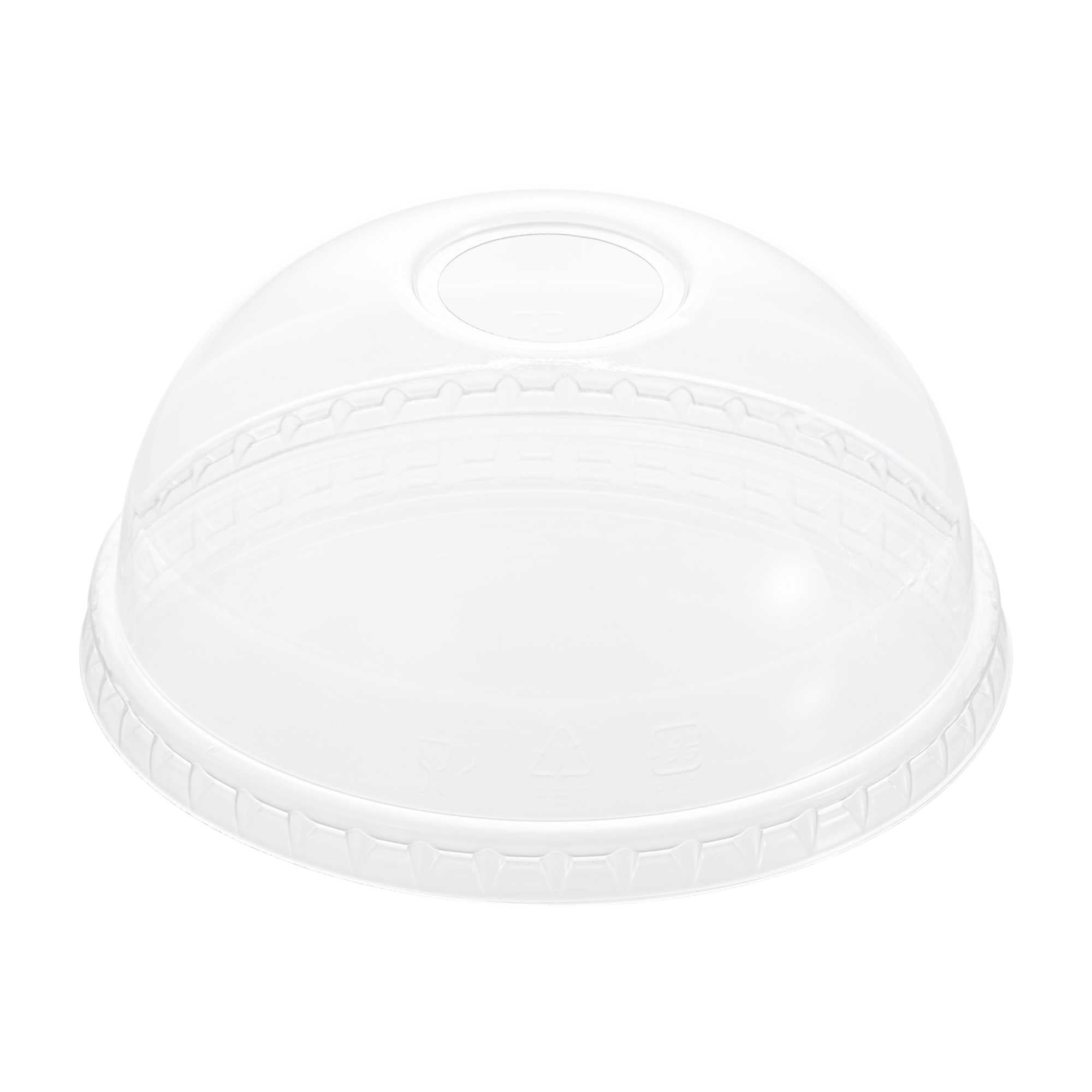 Visage Clear Plastic Dome Lid - Fits 32 oz Cold Cup - 50 count box