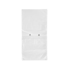 Bag Tek Plastic Unprinted Deli Saddle Bag - with Flip Top - 8 1/2
