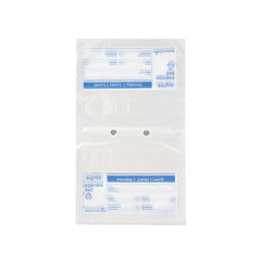 Bag Tek Clear and Blue Plastic Day Of The Week Monday Portion Bag - Trilingual - 10