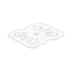 Met Lux 1/6 Size Clear Polycarbonate Drain Tray - 100 count box