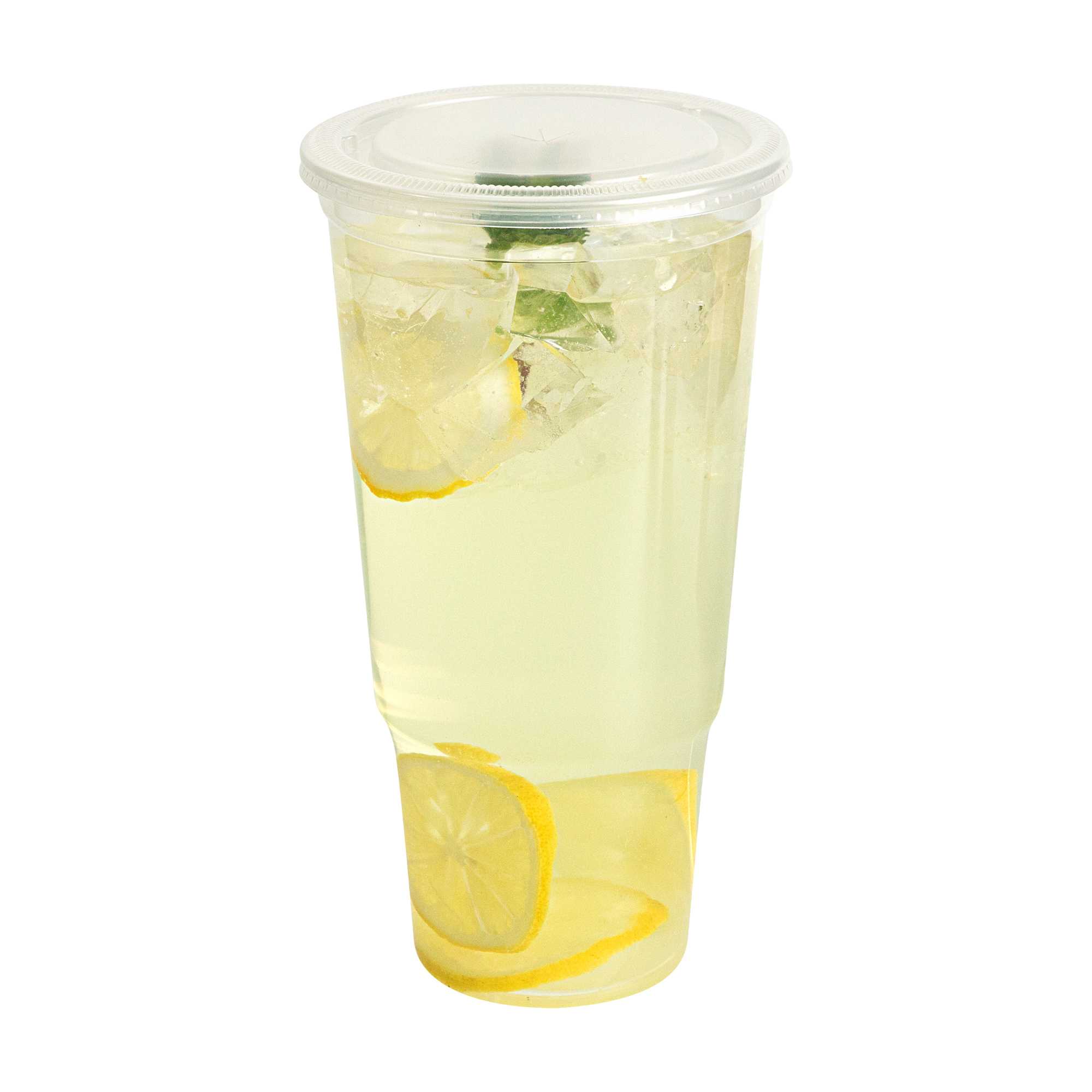 Chef 101 Clear Plastic Lid- Fits 44 and 52 oz Cold Cups - 1000 count box