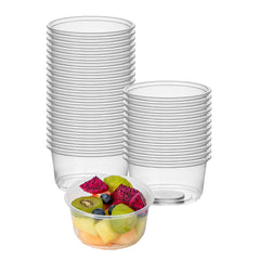 SustainaLite 12 oz Clear Plastic To Go Deli Container - 3 1/2