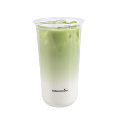 Visage 20 oz U-Shape Clear PET Plastic Drinking Cup - Rounded Bottom 3 1/2