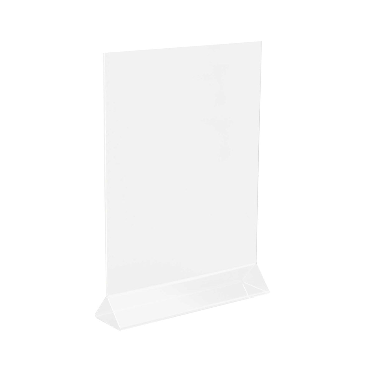 Display Tek Clear Acrylic Tabletop Displayette - 8 1/2" x 2 1/4 x 12 1/4" - 2 per box