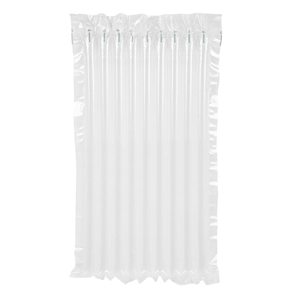 Handy Tek Clear Plastic Inflatable Air Column Sheet Roll - 15 3/4" x 164' - 1 count box