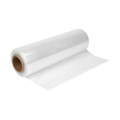Handy Tek 80 Gauge Clear Plastic Hand Pallet Wrap / Stretch Film - 18
