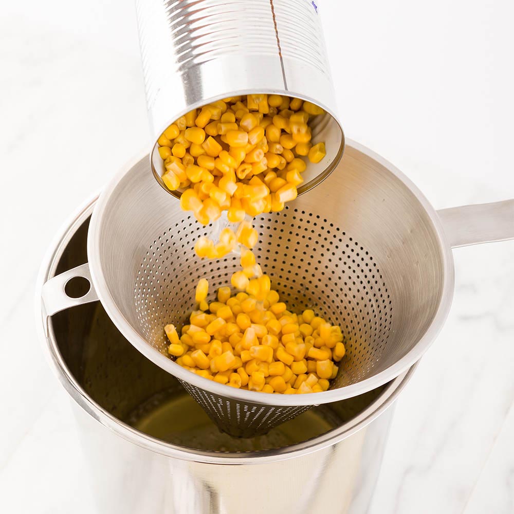 Met Lux Stainless Steel China Cap Coarse Strainer - 16 1/2" - 1 count box