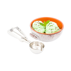 Met Lux 2.4 oz Silver Stainless Steel #12 Ice Cream Scoop - 1 count box