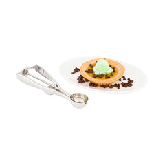 Met Lux 0.5 oz Silver Stainless Steel #70 Ice Cream Scoop - 50 count box