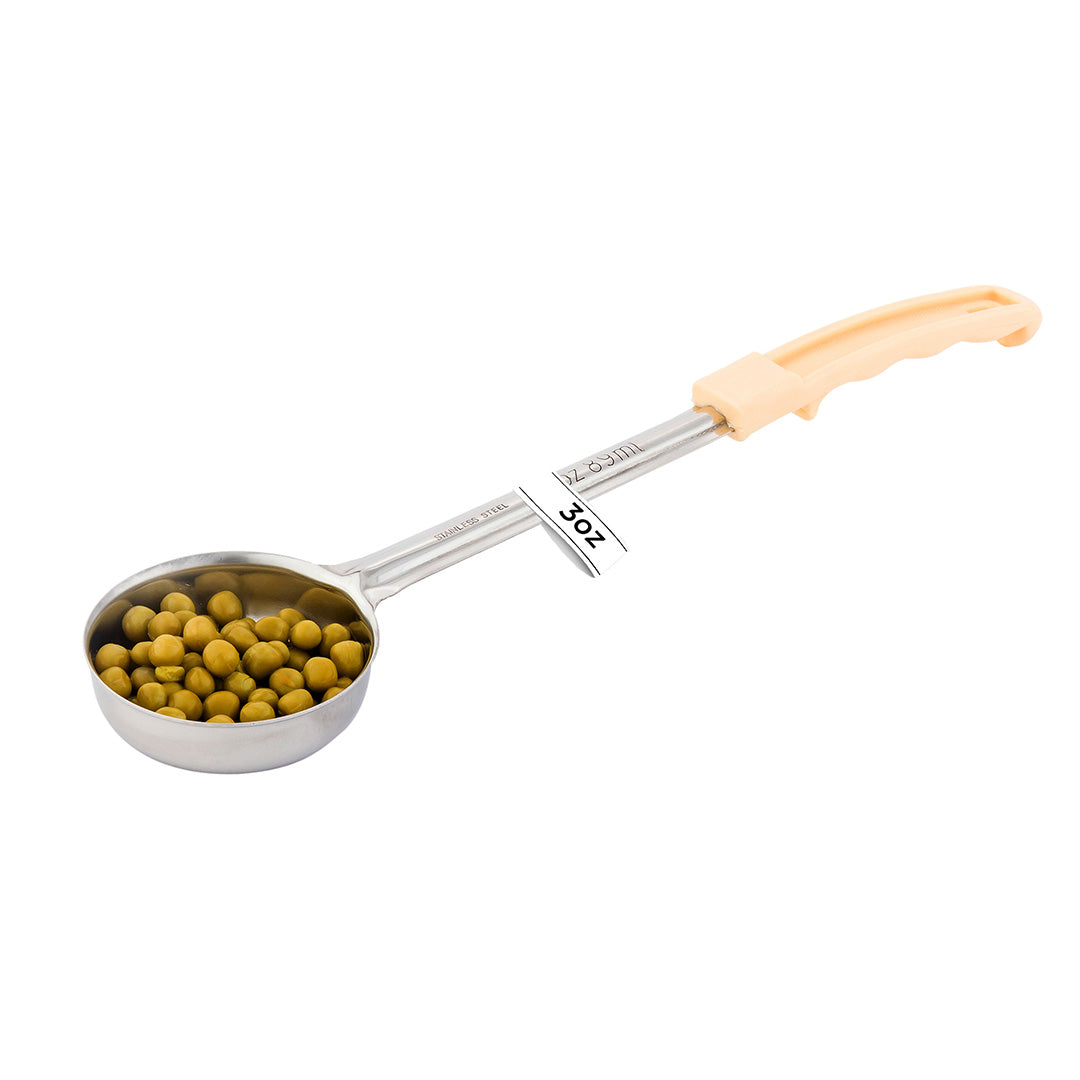 Spoodle Rack Met Lux 3 oz Stainless Steel Spoodle - Perforated, with Ivory Handle ...