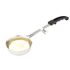 Met Lux 6 oz Stainless Steel Spoodle - Perforated, with Black Handle - 72 count box