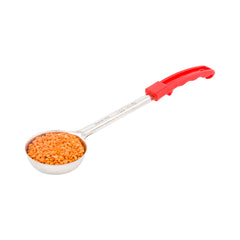 Met Lux 2 oz Stainless Steel Spoodle - Solid, with Red Handle - 1 count box