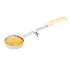 Met Lux 3 oz Stainless Steel Spoodle - Solid, with Ivory Handle - 72 count box