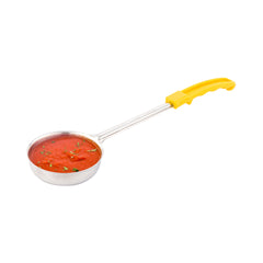 Met Lux 5 oz Stainless Steel Spoodle - Solid, with Yellow Handle - 1 count box
