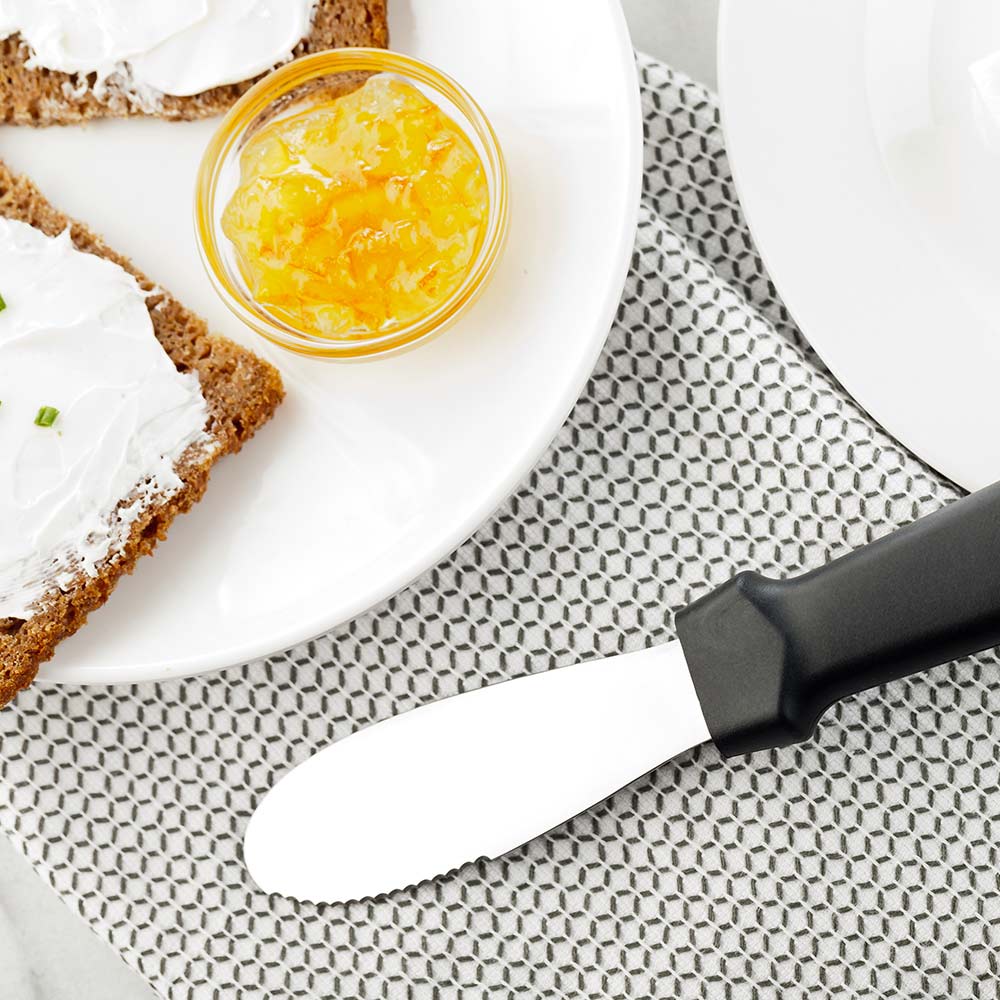 Met Lux Stainless Steel Spreader - with Plastic Handle - 8 3/4" - 1 count box