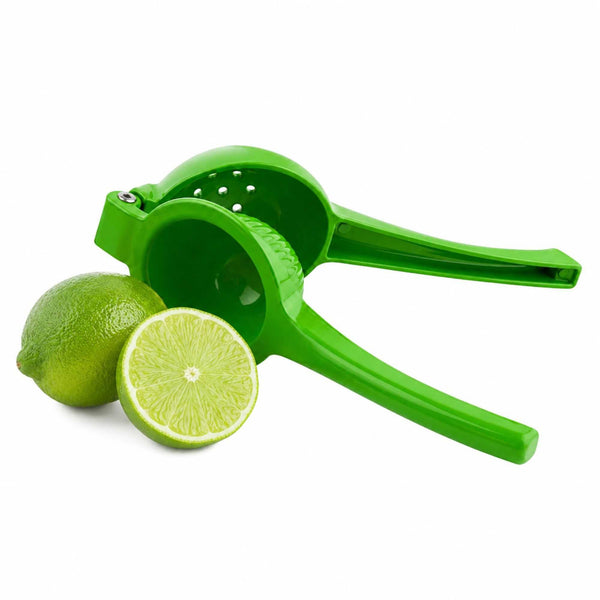 Met Lux Green Aluminum Lime Squeezer / Juicer - 8 3/4