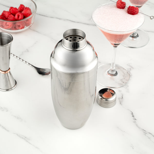 Bar Lux 24 oz Stainless Steel Cobbler Shaker - Mirrored Finish