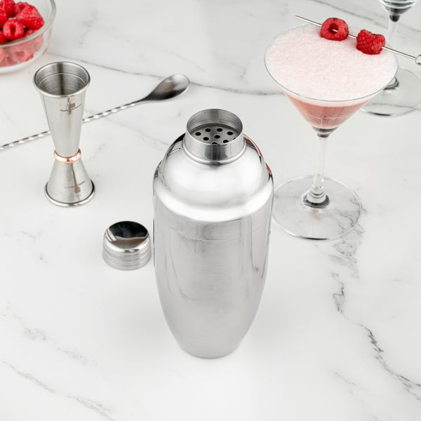 Bar Lux 24 oz Stainless Steel Cobbler Shaker - Mirrored Finish