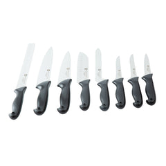 Sensei Back of the House German Steel 8-Piece Knife Set - HACCP Protection - 1 count box