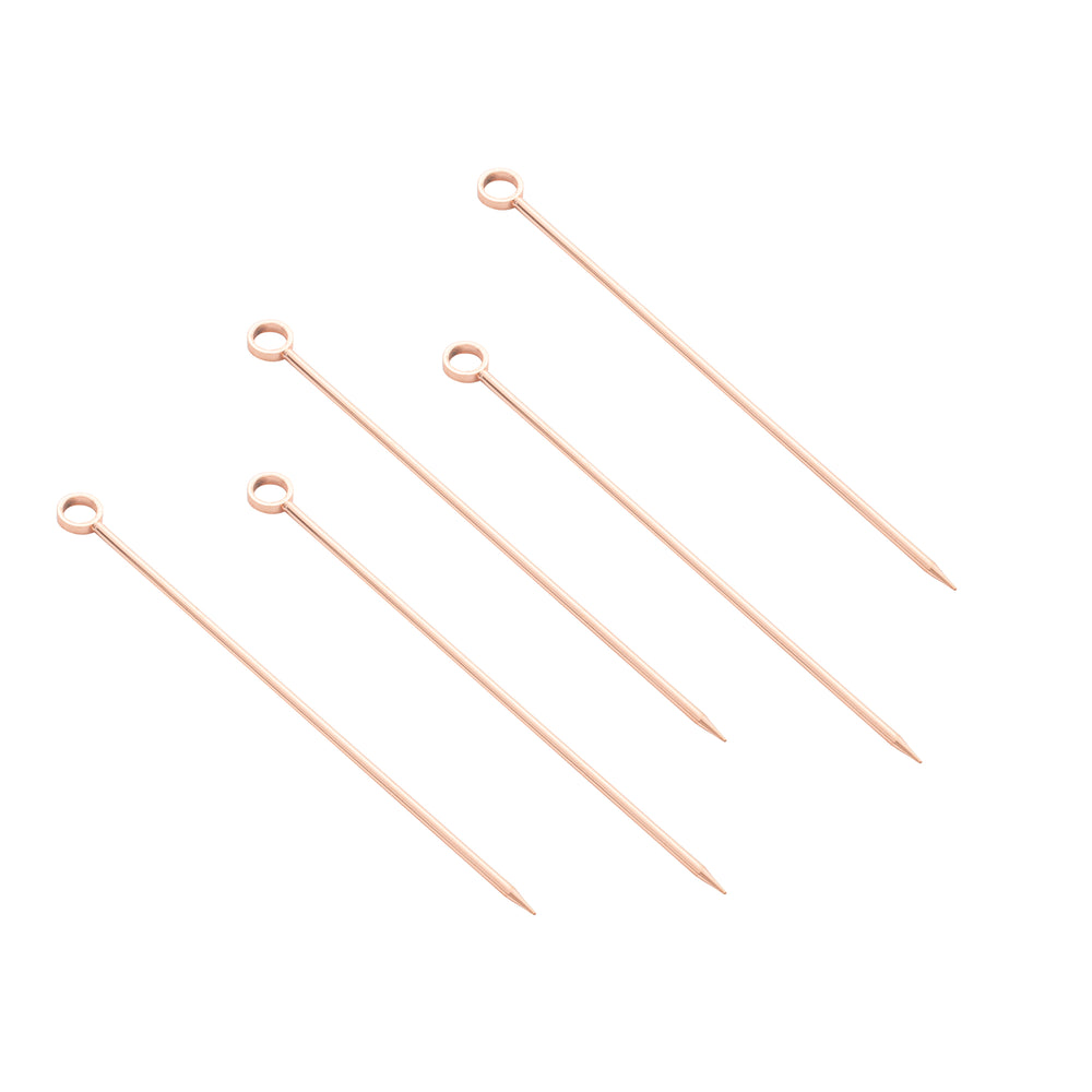 Stainless Steel Cocktail Pick - Copper-Plated - 4.5