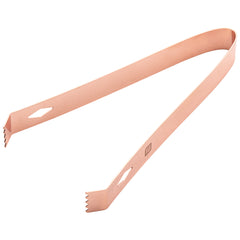 Bar Lux Copper-Plated Stainless Steel Ice Tongs - 6 1/4