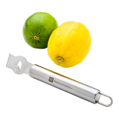 Met Lux Stainless Steel Citrus Zester and Channel Knife - 6 1/2