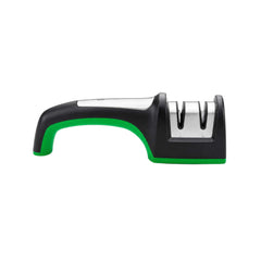 Kitchen tek Commercial Knife Sharpener - Diamond Edge, Manual Tabletop Design - 7 3/4