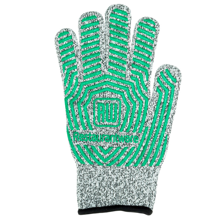 Life Protector Fiber / Stainless Steel Mesh Medium Cut-Resistant Glove -  Level 9, Food Safe - 9 1/4 x 4 - 1 count box