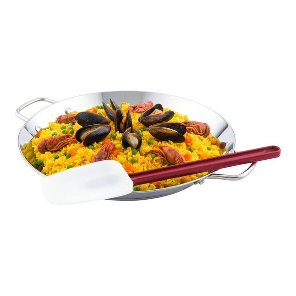 Silicone Spatula Ernesto Silicone Baking Mat Met Lux Red High Temperature  Rubber Spatula Spoon-Shaped 16