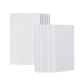 RW Clean White Scouring Pad - Multi-Purpose, Light Duty - 6" x 3 1/2" x 1" - 10 count box