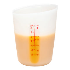 1-cup Silicone Measuring Cup - Flexible - 3 1/2