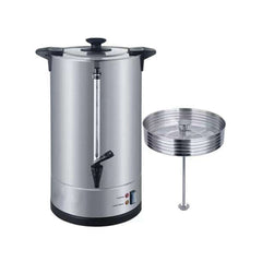Restpresso Coffee Urn - Silver, Stainless Steel - 1500W, 110 Cup - 1 count box