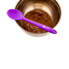 Purple Silicone Mixing Spoon - 10 1/2