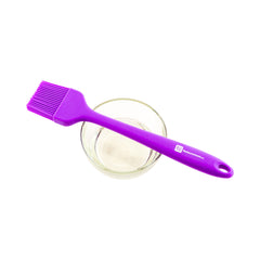 Purple Silicone Pastry and Basting Brush - 10 1/4