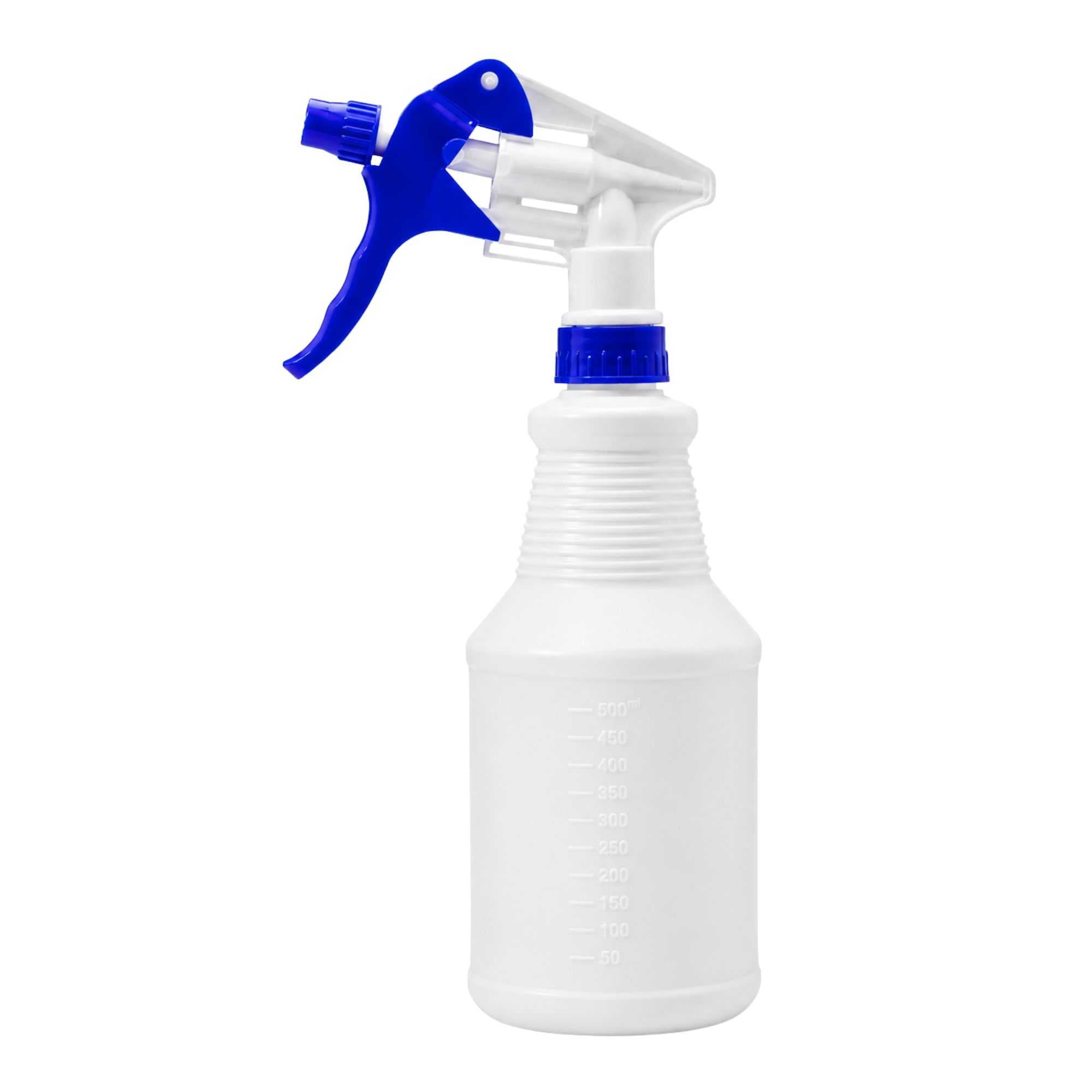 RW Clean 25 oz Blue Plastic Spray Bottle - Adjustable Nozzle - 1 count box
